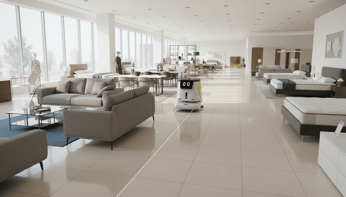 Große Flächen effizient