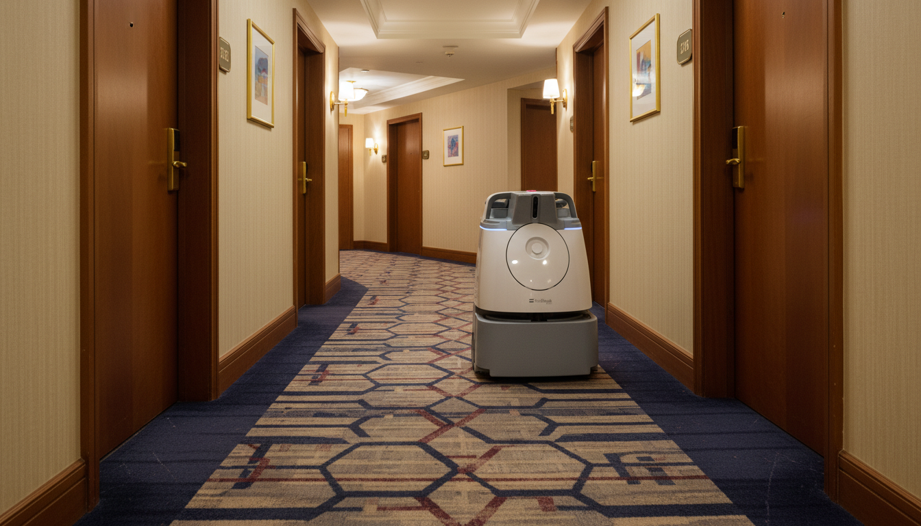 Makellose Lobby-Reinigung rund um die Uhr