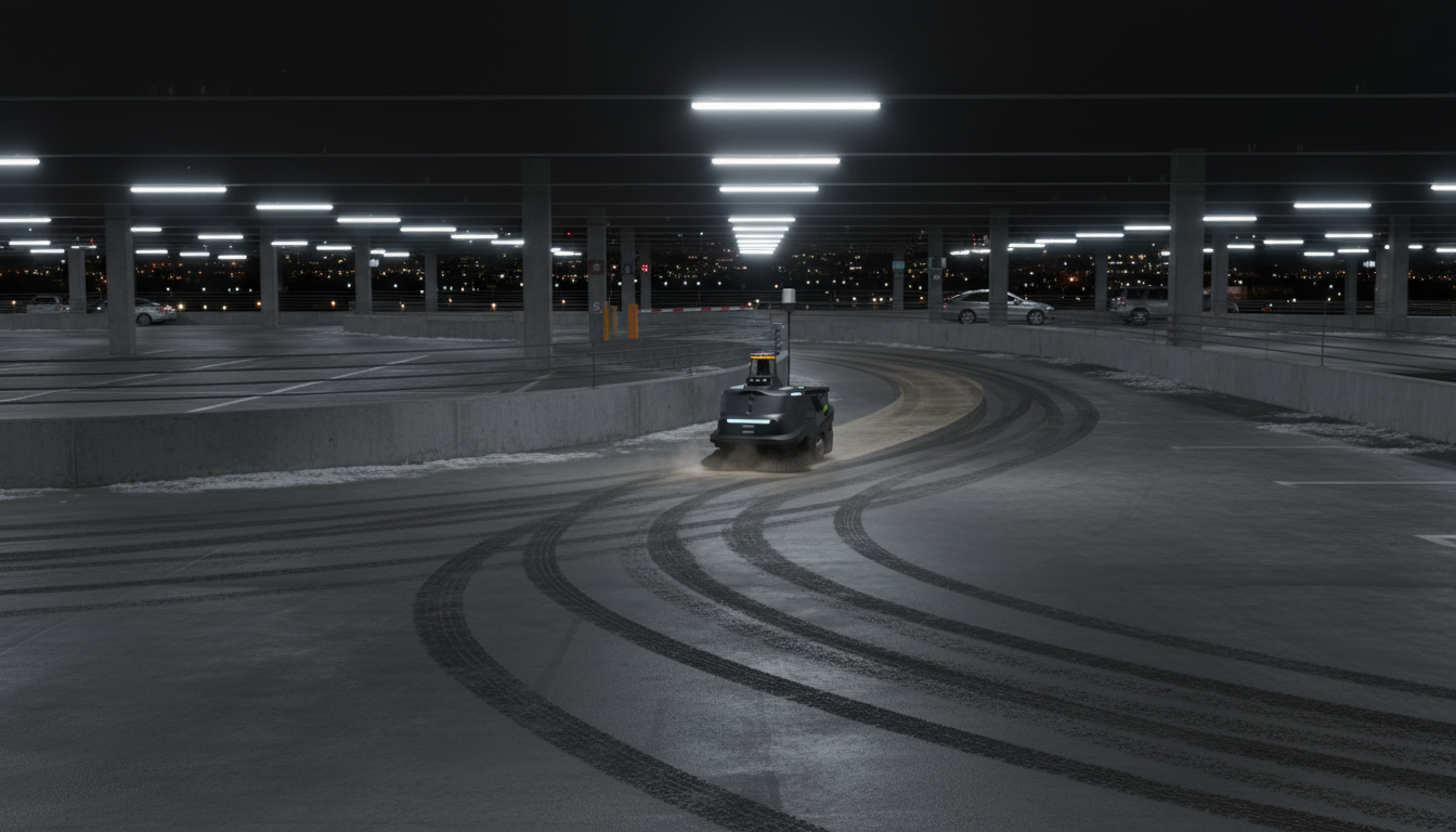 Robuste Konstruktion für raue Parkhaus-Umgebungen