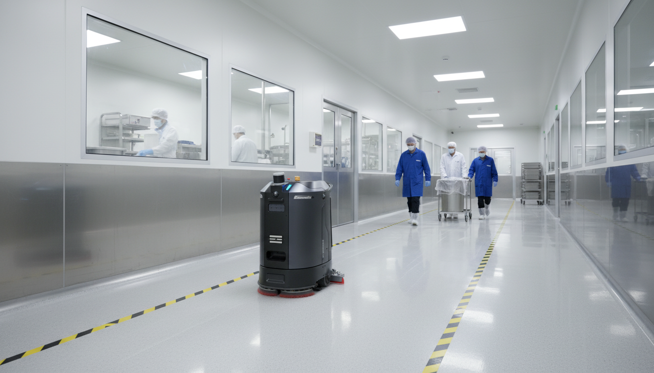 Reinigung im laufenden Produktionsbetrieb